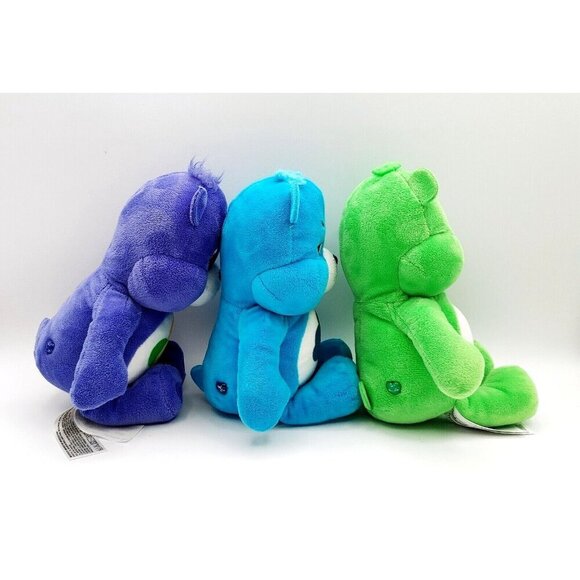 Lot of Three 2020 Care Bear 10" Plush  Grumpy Bear Good Luck Bear Harmony Bear - Picture 2 of 9